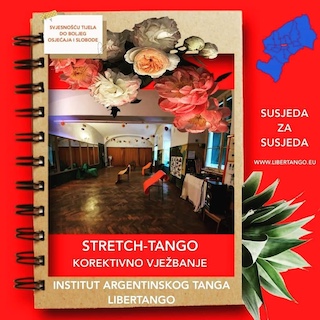 Vježbanje u centru Zagreba - korektivno vježbanje Strtch-tango Stretch – Tango Inovacijski program korektivnog vježbanja Jelene Somogyi pomaže u ispravljanju posljedica nepravilnog opterećenja tijela (ozljede, slabija funkcionalnost mišića, nesvjesne navike kretanja). Povećava pokretljivost zglobova i elastičnost mišića Smanjuje nepravilnu napetost mišića Osvještava mišićnu koordinaciju i vraća tijelu slobodu Poboljšava vezu između psihičkog i fizičkog, te harmonizira tijelo i um
